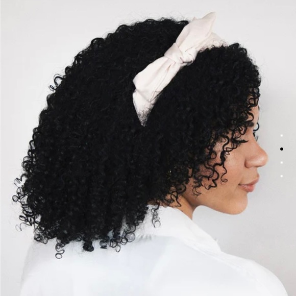 Kristin Ess Hair - The Satin Bow Headband - Blush - Picture 2 of 11